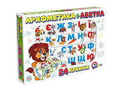 Кубики Абетка Арифметика арт.2728 ТМ ТЕХНОК