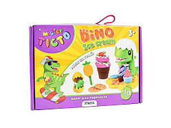 Набір для творчості Містер тісто Dino Ice Cream українською мовою 41024 ТМ STRATEG