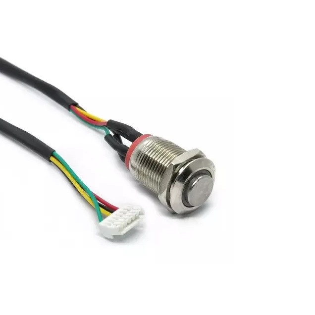 Кнопка JIKONG BMS активації, з підсвіткою,  для батарей і електропристроїв