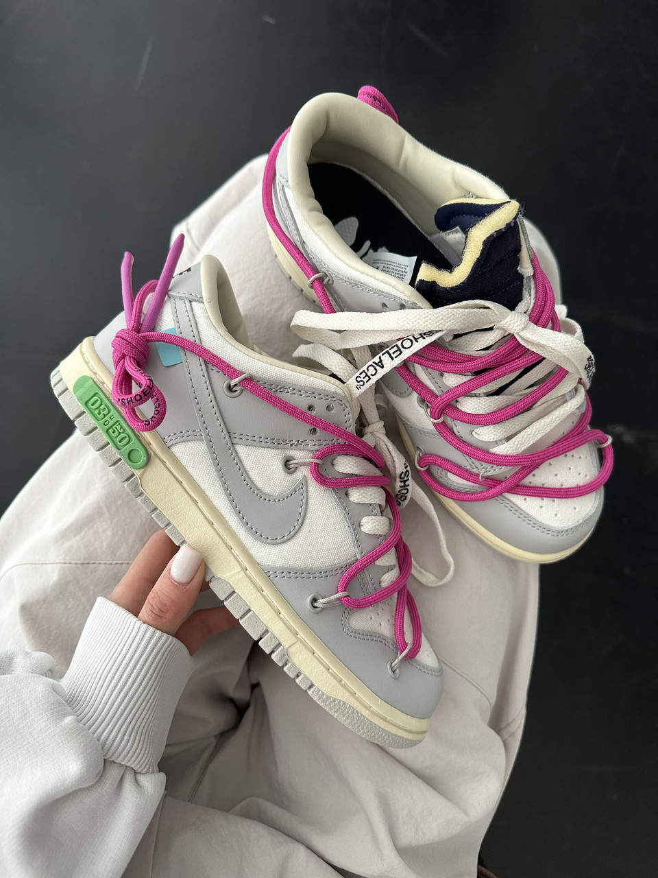 NIKE SB DUNK x OFF WHITE | LOT 03:50 premium (1), фото 1