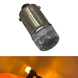 Світлодіодна автомобільна лампа T4 2 SMD кераміка 12V (помаранчева)