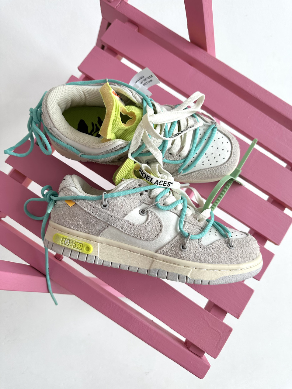 NIKE SB DUNK x OFF WHITE | LOT 14:50 premium (р), фото 1