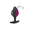 Силіконова анальна пробка Mystim Rocking Force L для електростимулятора, діаметр 4,7 см, фото 2