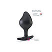 Силіконова анальна пробка Mystim Rocking Force L для електростимулятора, діаметр 4,7 см, фото 4