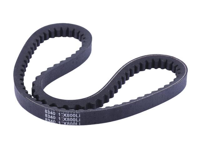 Ремінь 17*800 зубчастий ТАТА на бензиновий двигун 168F/170F, L-420 мм*2, фото 1