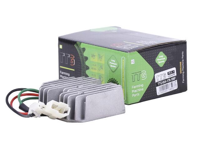 Реле зарядки (2 роз'єми 3 дроти) - 178F/186F - TTG, фото 1