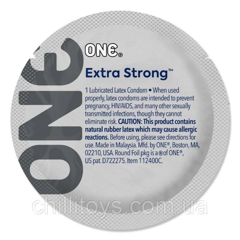 Презерватив ONE Extra Strong 1 шт, фото 1