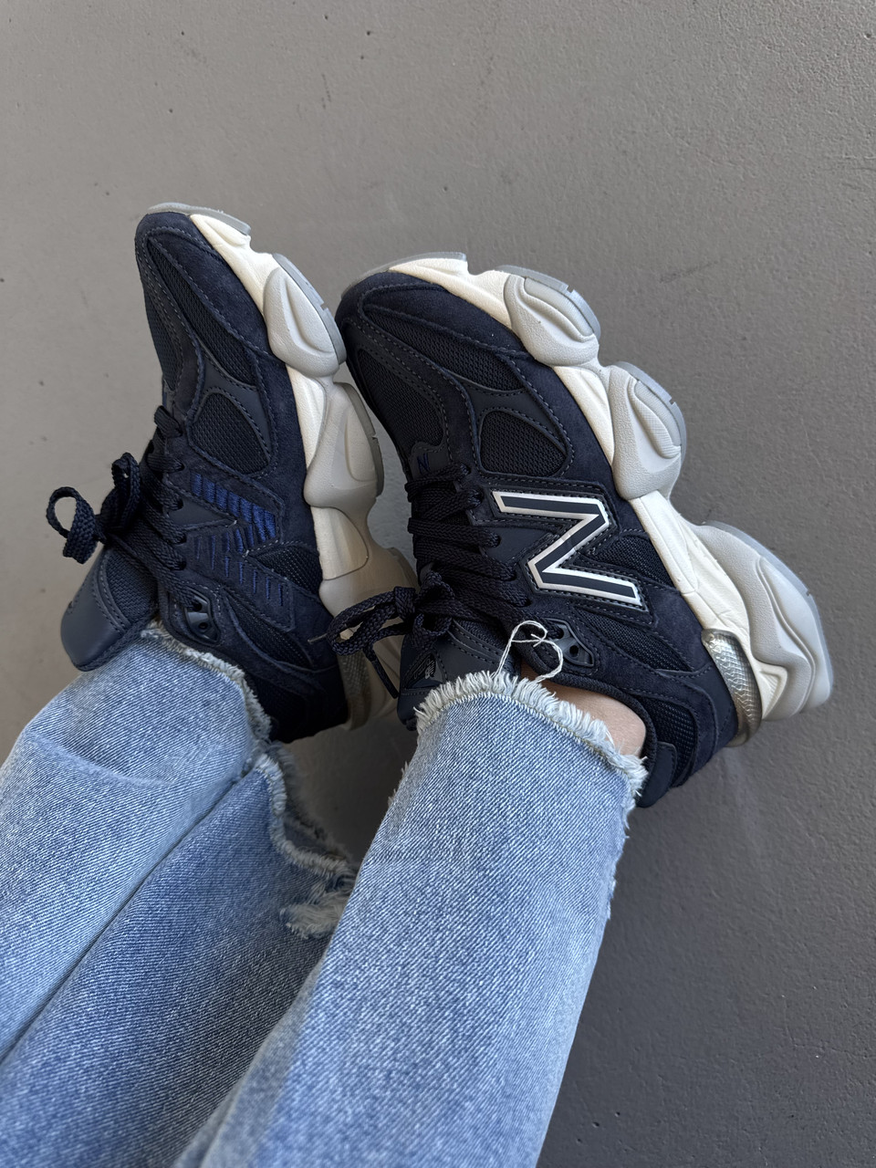 NEW BALANCE 9060 |  NAVY WHITE premium (1), фото 1