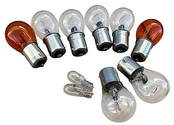 Комплект лампочок на ліхтарі ваз 2109-21099,2113,2114