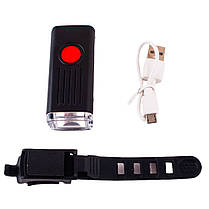 Велоліхтар LY-21-XPE, акум., ЗП micro USB, фото 5