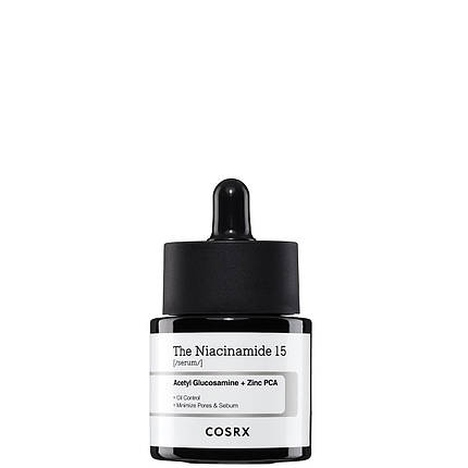 Сироватка для обличчя з ніацинамідом 15% СOSRX The Niacinamide 15 Serum, 20ml, фото 1