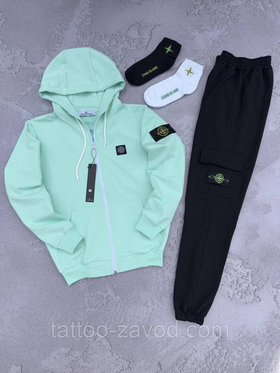 Костюм двонитка худі штани та + 2 пари шкарпеток у подарунок XS, S, M, L, XL, XXL, XXXL