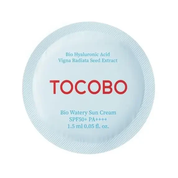 Сонцезахисний крем Tocobo Bio Watery Sun Cream SPF50+ PA++++ 1,5 ml