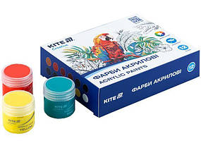 Фарби акрилові Kite Creative 12кол. 20мл. K-275