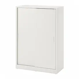 IKEA TONSTAD шафа з розсувними дверима, білий з відтінком, 81x37x116 см (304.888.86)