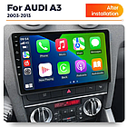 Штатна магнітола Mekede MS Audi A3 2 (2003-2013) QleD, фото 7