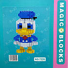 Конструктор Magic Blocks "Мультгерої" Дональд Дак, 3D конструктор 16 см, фото 3