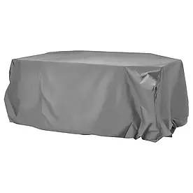 IKEA KUGGASKÄR чохол для садових меблів, сірий, 220x220 см (805.754.71)