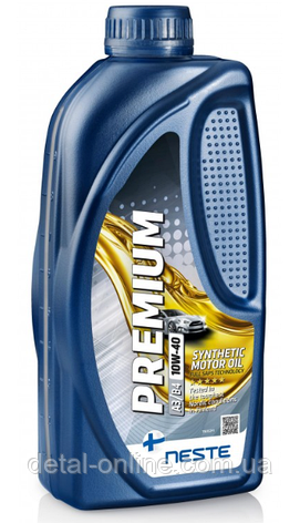 Neste Premium A3/B4 Олива моторна синтетична A3/B4 API SN, SM, SL, SJ/CF 10W-40 (1 л), фото 1