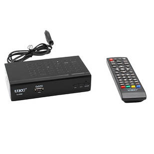Ресивер цифровий з екраном DVB-T2 UKC 0968 Metal з підтримкою WiFi адаптера