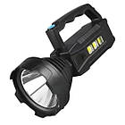 Ліхтар обхідний акумуляторний LED+3*COB CX-8809 Multifunction Searchlight Чорний, фото 3