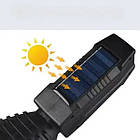 Ліхтар обхідний акумуляторний LED+3*COB CX-8809 Multifunction Searchlight Чорний, фото 4