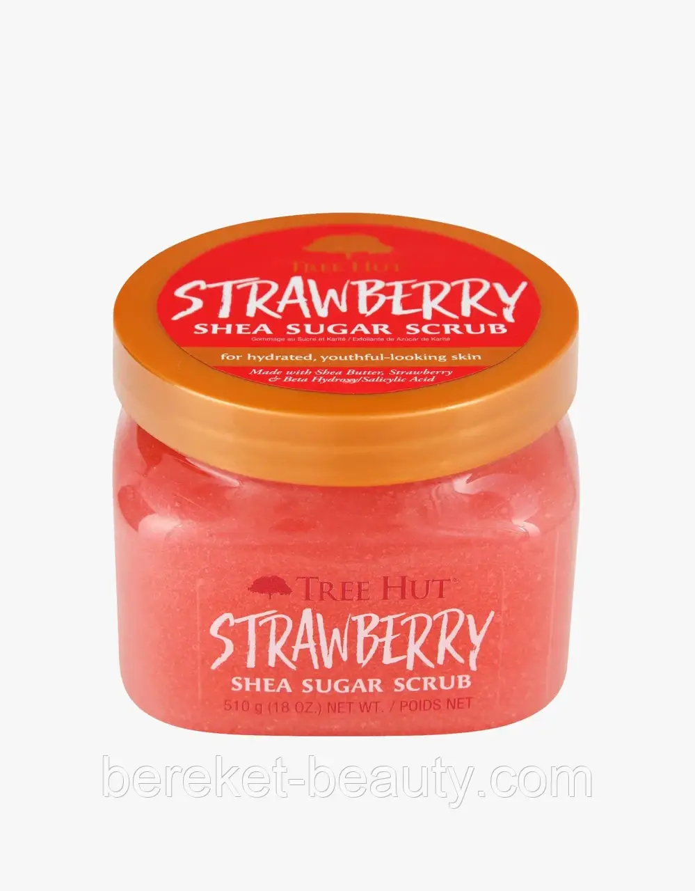 Скраб для тіла Tree Hut Strawberry Shea Sugar Scrub 510g