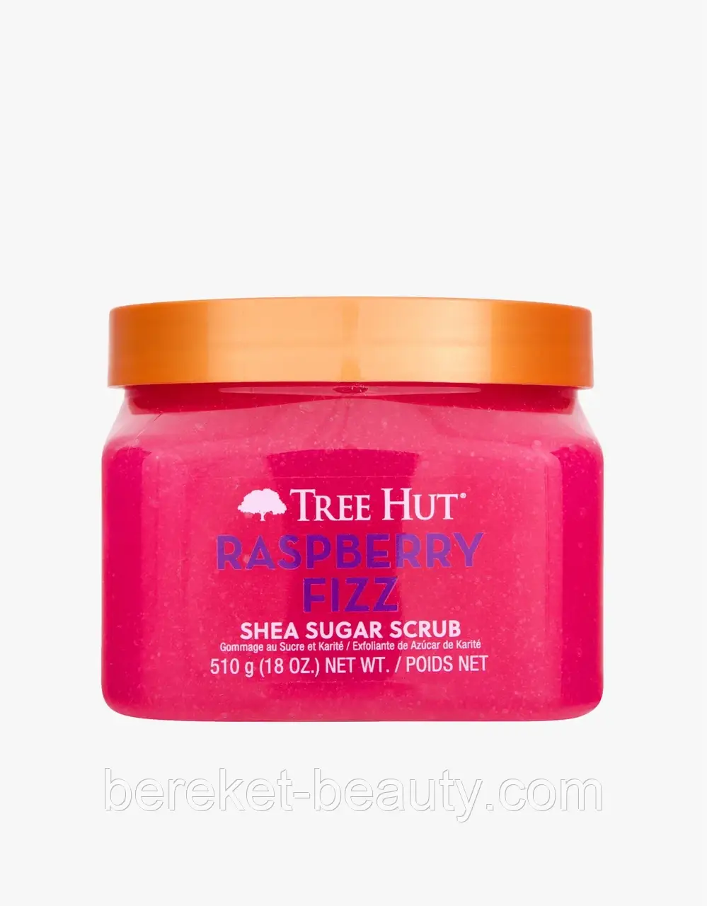 Скраб для тіла Tree Hut Raspberry Fizz Shea Sugar Scrub 510g, фото 1