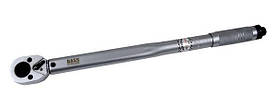 Динамометричний ключ 1/2" 42 - 210 Nm Bass Polska 7461, Динамометричний ключ для точної затяжки, Ключ з регулюванням моменту