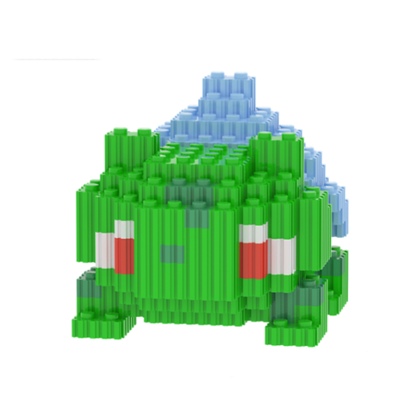 Конструктор Magic Blocks "Мультгерої" Покемон Бульбазавр, 3D конструктор 120 мм