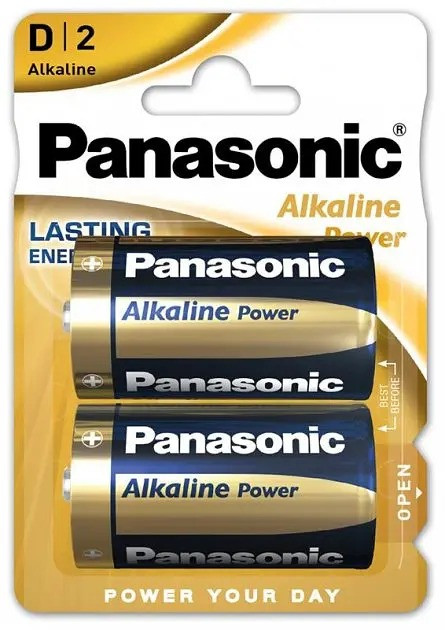 Батарейка Panasonic LR20 D Alkaline (Ціна за 2 шт)