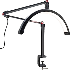 LED безтіньова Moon настільна лампа ля відеобзорів, манікюру, HD-M3X Censreal Blak