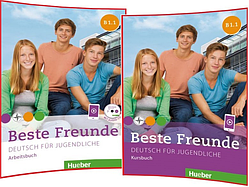 Комплект Beste Freunde B1.1 Kursbuch + Übungsbuch (Підручник + робочий зошит)
