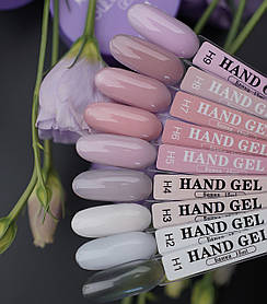 Демонстраційна палітра-віяло гелей-пластилін Solid hand gel Дизайнер 15 мл.