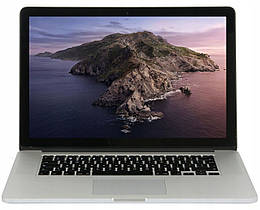Ноутбук Apple MacBook Pro A1398-Intel Core i7-4960HQ-2.6GHz-8Gb-DDR3-500Gb-SSD-W15.4-QHD-Web-(B)-Б/В