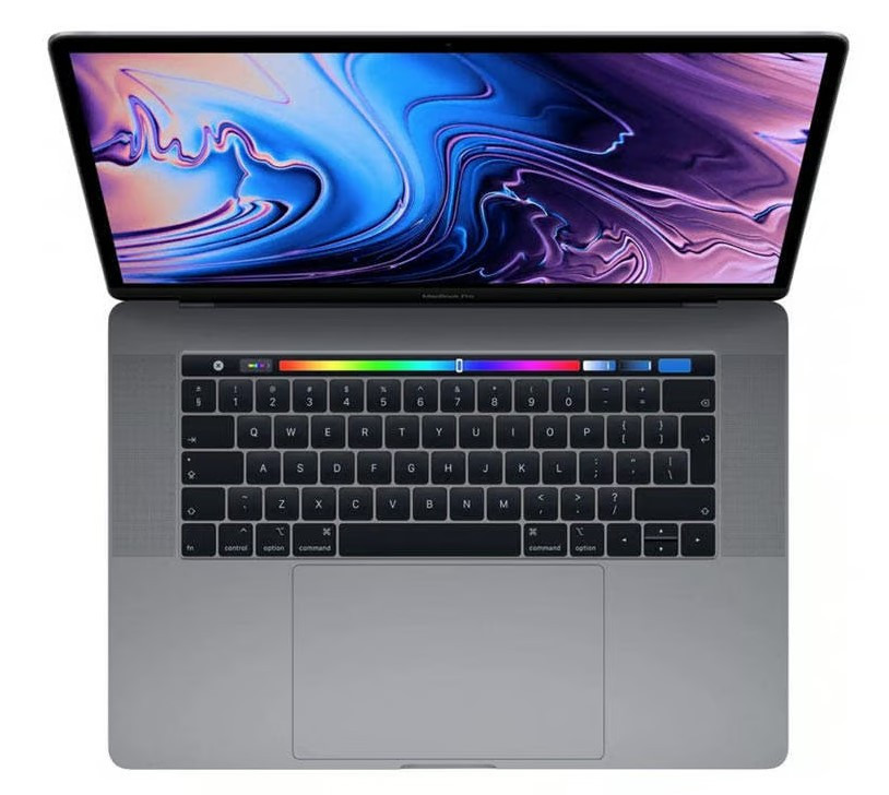 Ноутбук Apple MacBook pro A1990-Intel Core i7-8750H-2.2GHz-16Gb-DDR4-512Gb-SSD-W15.4-QHD-IPS-Web-AMD Radeon Pro 555X-(4Gb)(B)-Б/В