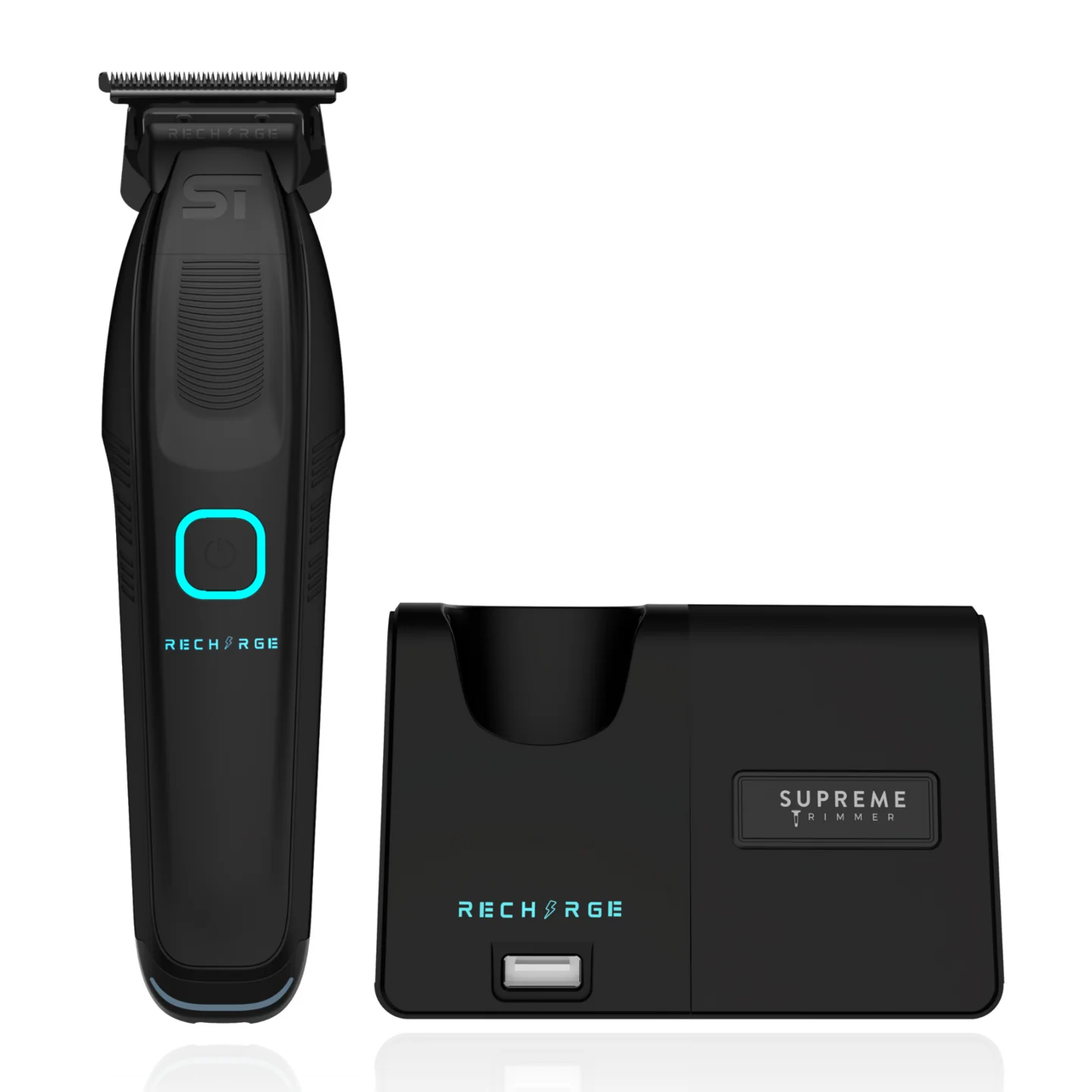 Тример для волосся ST Recharge ⚡️ Trimmer чорний, ST777/BLK