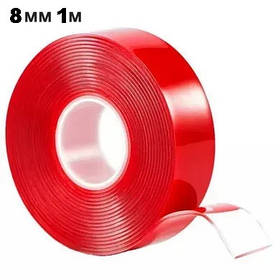 Скотч двосторонній 3M ширина 8 мм довжина 1 м