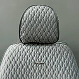 Повний комплект на сидіння CarFashion, модель RUBIN, сірий, фото 8