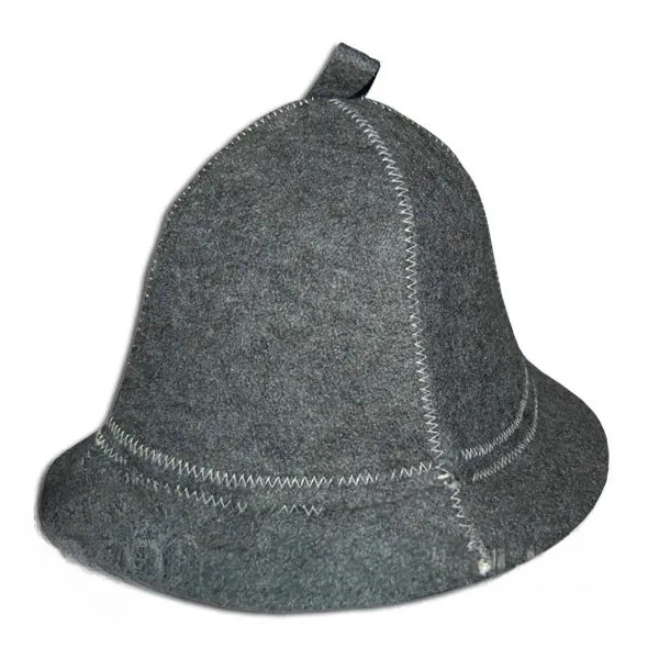 Шапка для банщика "Профі" (економ сіра), фото 1