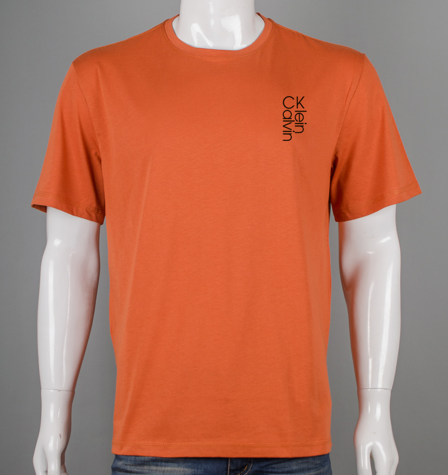 Футболка батал Calvin Klein 4260б (Уп.4шт 3XL,4XL), Цегляний