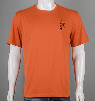 Футболка батал Calvin Klein 4260б (Уп.4шт 3XL,4XL), Цегляний