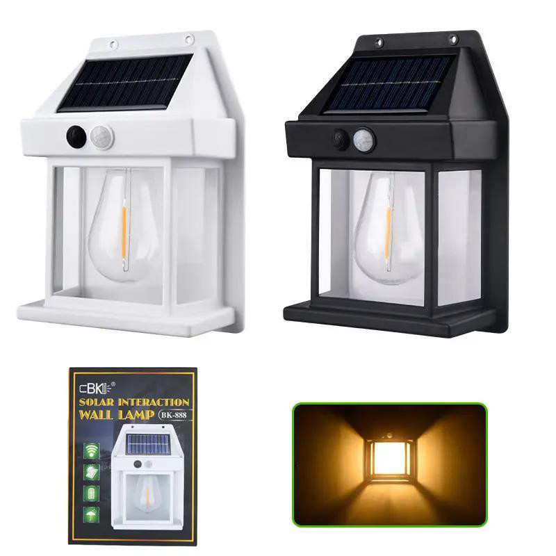 Ліхтар кемпінг 888-30W вольфрамова лампа, Motion Sensor, 1x14500, сонячна панель, ЗП Type-C