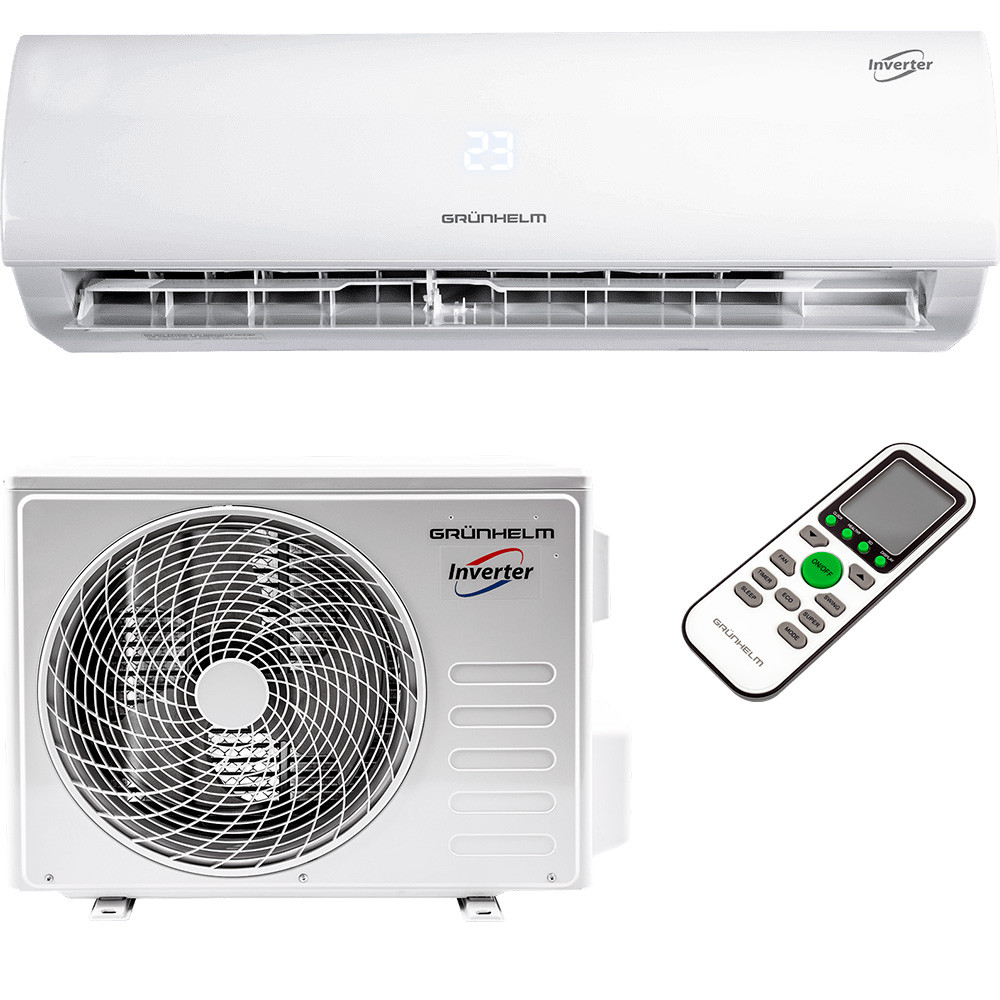 Кондиціонер інверторний Grunhelm GAC-09GH-I, 9000 BTU, до 25 м²