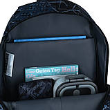 Рюкзак GoPack чорний Education Teens GO25-187L, фото 7