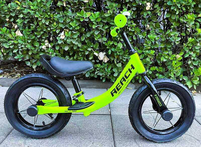 Двоколісний біговел для навчання балансу малюкові Велобег зручне сидіння регулювання висоти підставка для ніг дзвінок