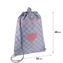 Сумка для взуття Kite 601M Fluffy Heart, фото 3