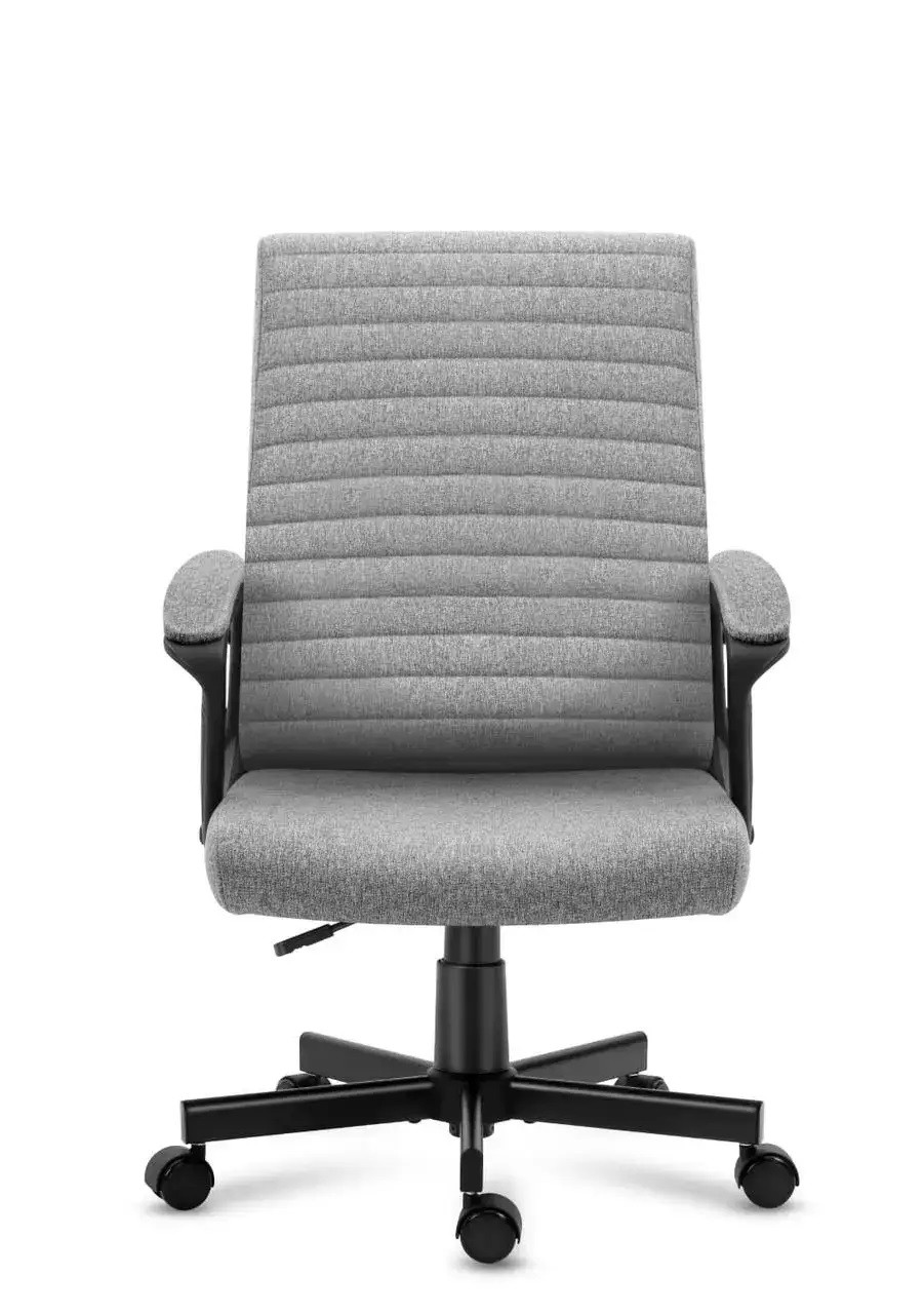 Офісне крісло MarkAdler Boss 2.5 тканина сіре