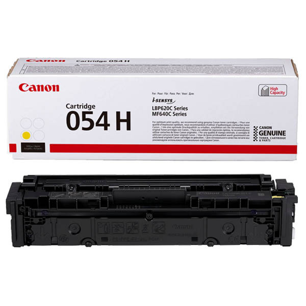 Картридж SystemPrint (з чипом) аналог Canon 054H yellow 3025C002 для принтера i-SENSYS LBP621Cw, 623Cdw, 640C, 640C, 641Cn, 641Cw,