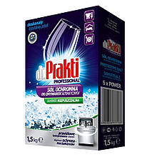 Сіль для посудомийних машин Dr.Prakti Professional 1.5 кг